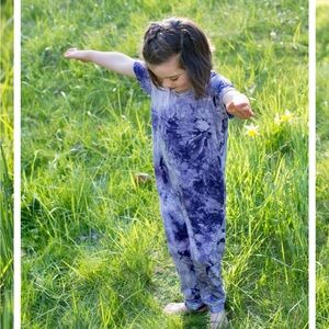Girls super soft Bamboo romper / jumpsuit